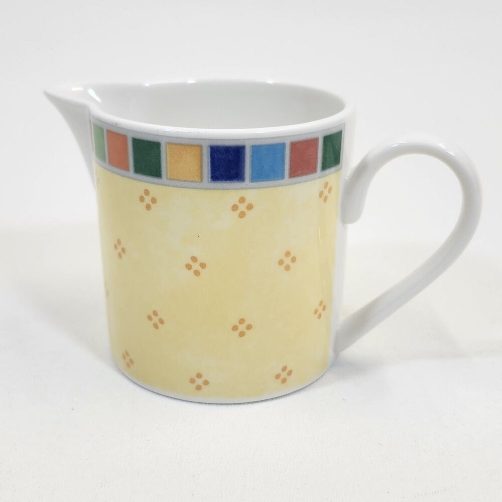 Villeroy & Boch Twist Alea Limone Creamer 1748 Retired Discontinued 1999-2020